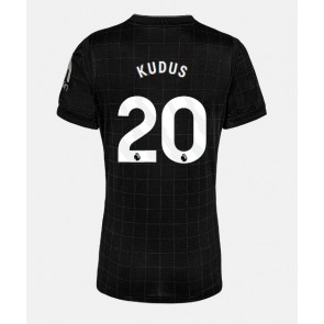 Lacne Ženy Futbalové dres Tottenham Hotspur Mohammed Kudus #20 2025-26 Krátky Rukáv - Preč